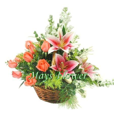 Comfort Flower Basket - getw0203