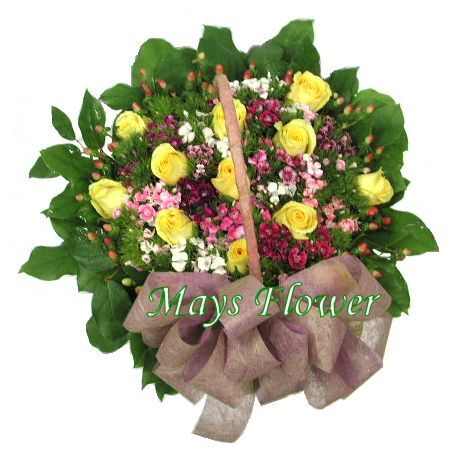 Comfort Flower Basket - getw0221