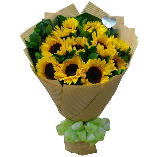V鸪 - sunflower-bouquet-004