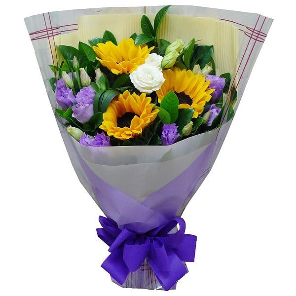 V鸪 - sunflower-bouquet-010